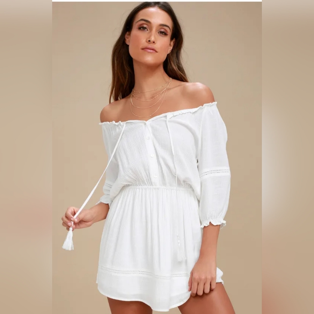 Lulus Off Shoulder Dress